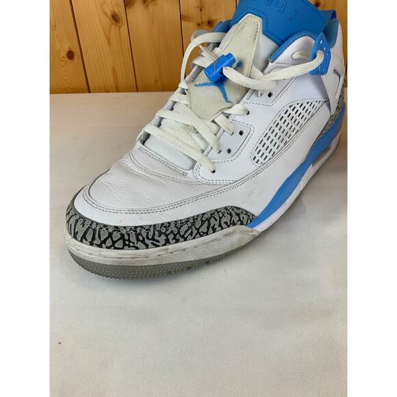 Nike Jordan Spizike Low Men's Shoes- White/Wolf Gray, Size 14 - Picture 9 of 11